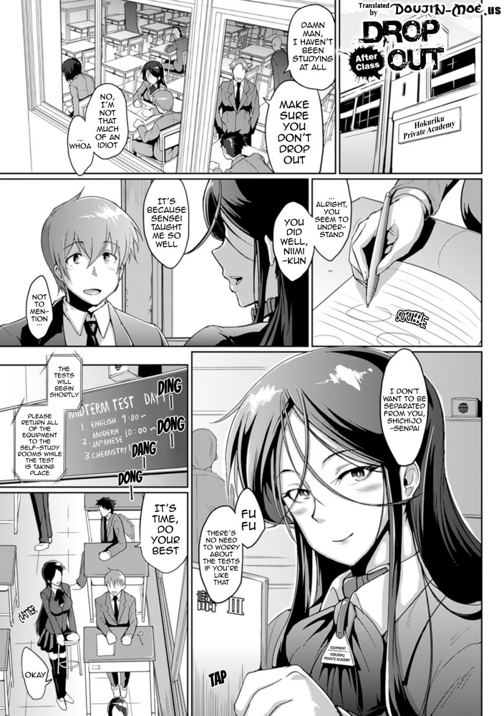 Hentai Manga Comic-Dropout-Chapter 3-1